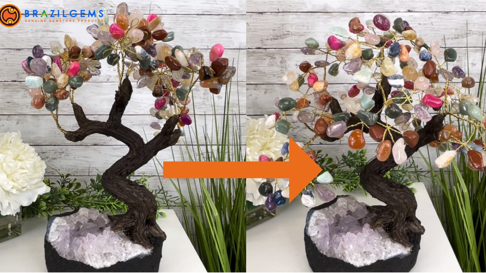 How to Fluff Up Your New Gemstone Tree - Brazil Gems