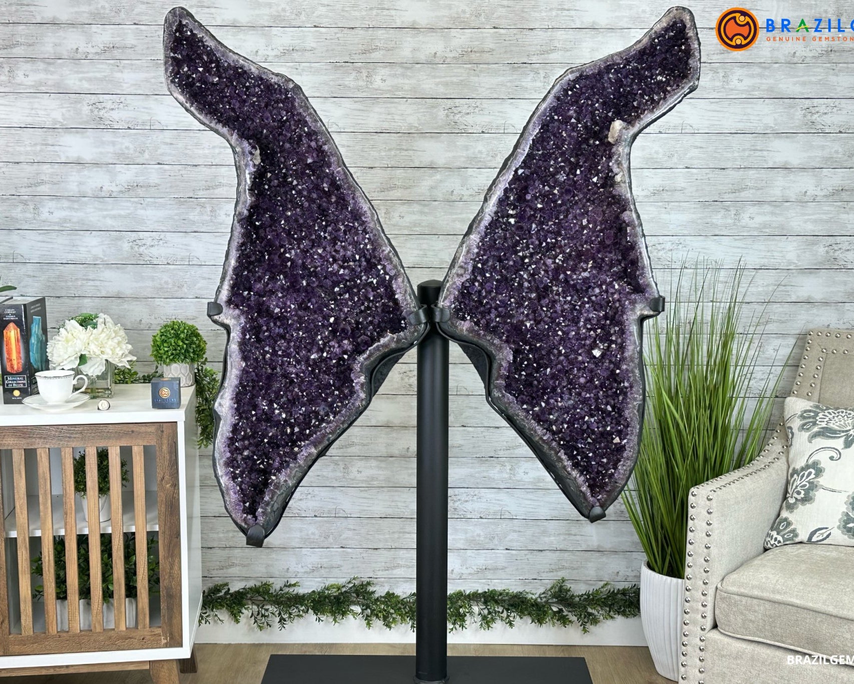 AMETHYST BUTTERFLY WINGS - Brazil Gems
