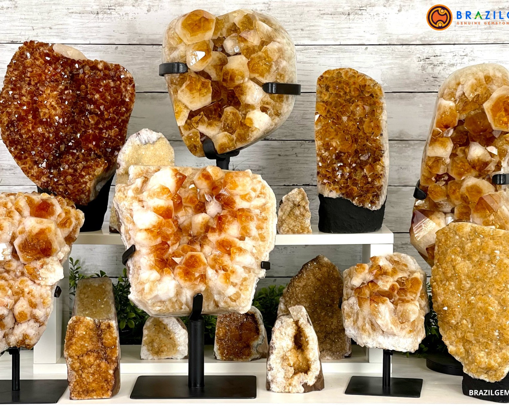 CITRINE CLUSTERS - Brazil Gems