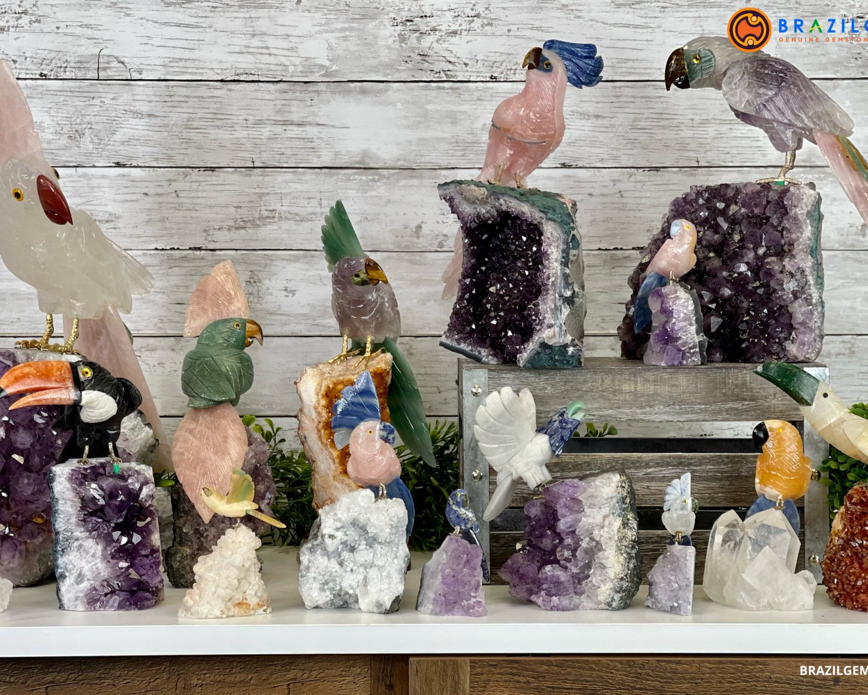 CRYSTAL BIRDS - Brazil Gems