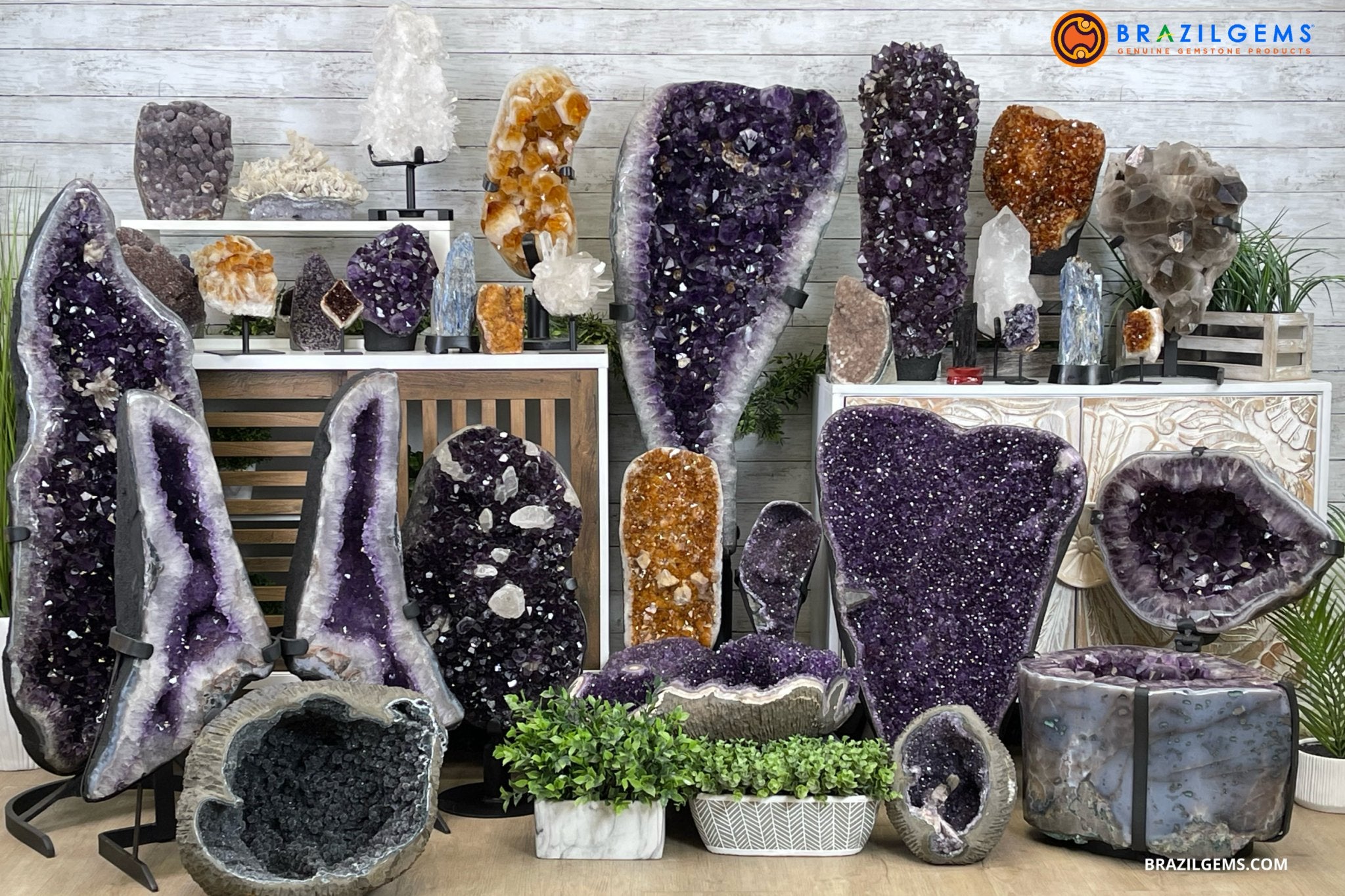CRYSTAL CLUSTERS - Brazil Gems