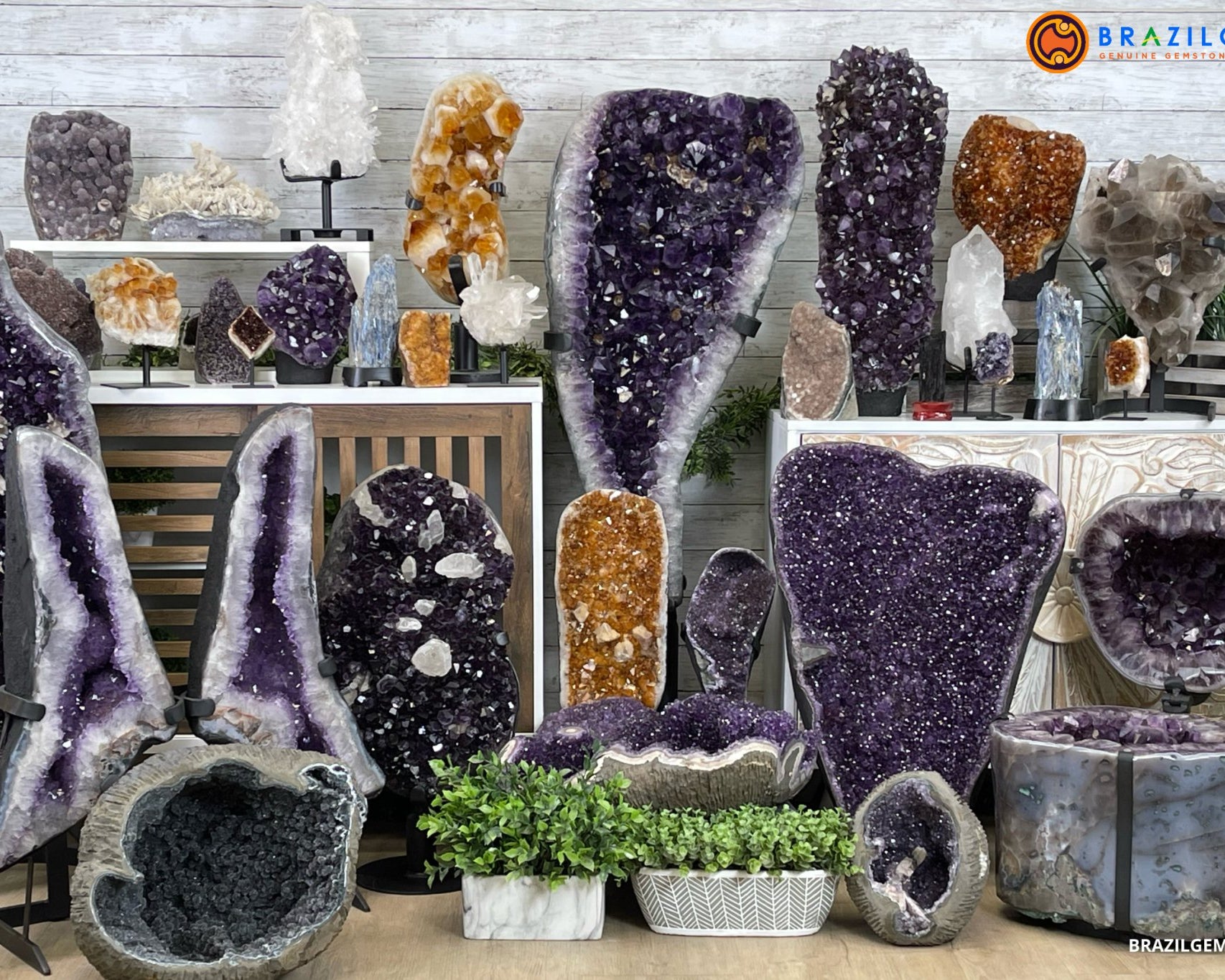 CRYSTAL CLUSTERS - Brazil Gems