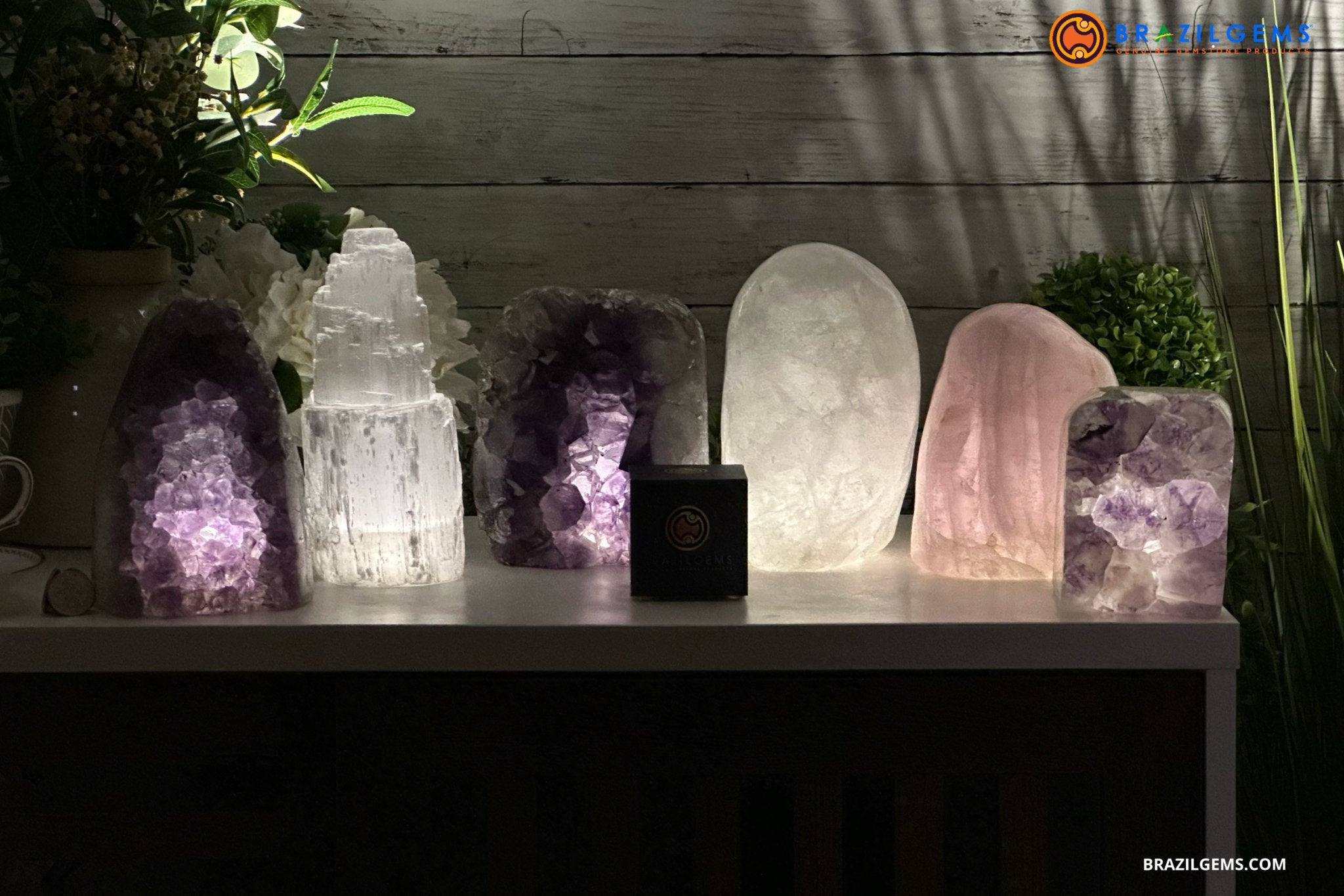 CRYSTAL NIGHT LIGHTS - Brazil Gems