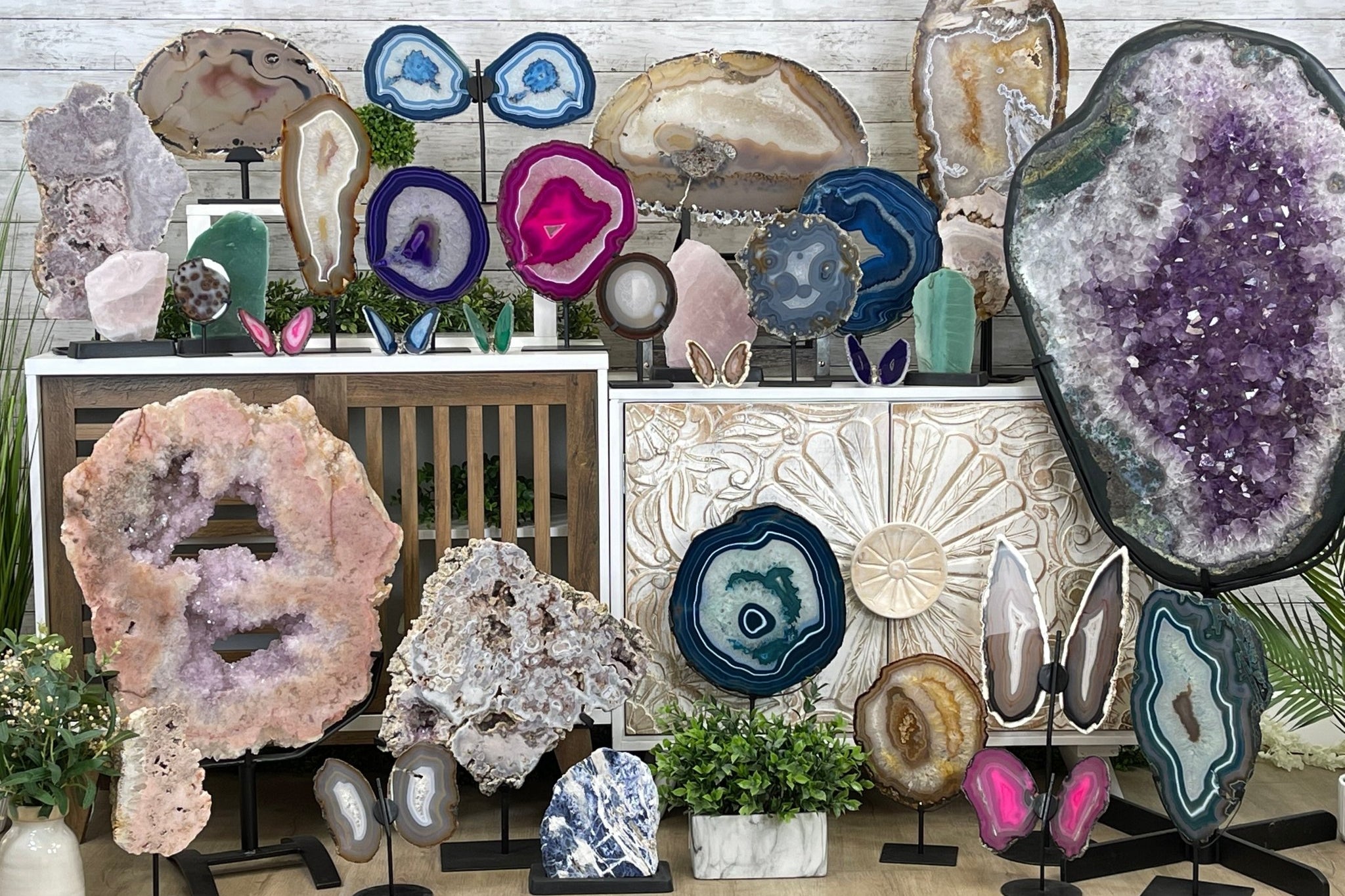 CRYSTAL PORTALS AND SLICES - Brazil Gems