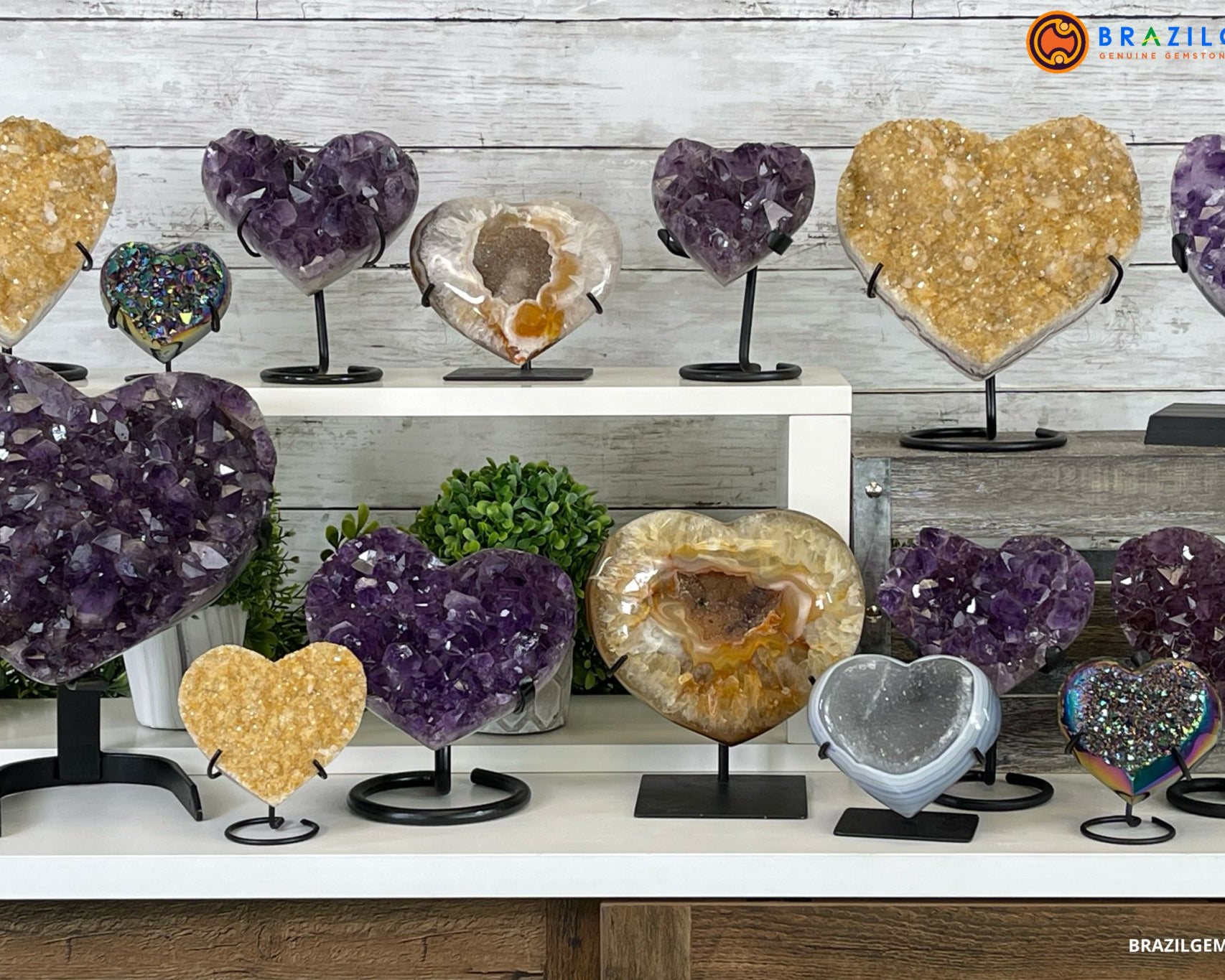 GEODE HEARTS - Brazil Gems
