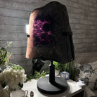 Super Quality Amethyst Cluster on Rotating Stand, 129.6 lbs & 26.2" Tall #5492 - 0031 - Brazil GemsBrazil GemsSuper Quality Amethyst Cluster on Rotating Stand, 129.6 lbs & 26.2" Tall #5492 - 0031Clusters on Rotating Bases5492 - 0031
