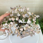 14" Tall Handmade Pink Amethyst Gemstone Tree, Pink Amethyst Base with a Crystal Bird #6404PKPK - 001 - Brazil GemsBrazil Gems14" Tall Handmade Pink Amethyst Gemstone Tree, Pink Amethyst Base with a Crystal Bird #6404PKPK - 001Gemstone Trees6404PKPK - 001