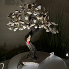 14" Tall Handmade Pink Amethyst Gemstone Tree, Pink Amethyst Base with a Crystal Bird #6404PKPK - 001 - Brazil GemsBrazil Gems14" Tall Handmade Pink Amethyst Gemstone Tree, Pink Amethyst Base with a Crystal Bird #6404PKPK - 001Gemstone Trees6404PKPK - 001