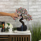 20" Tall Mixed Gems Gemstone Tree on an Amethyst base, 540 gems #5406MG-005 by Brazil Gems - Brazil GemsBrazil Gems20" Tall Mixed Gems Gemstone Tree on an Amethyst base, 540 gems #5406MG-005 by Brazil GemsGemstone Trees5406MG-005