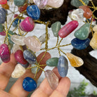 20" Tall Mixed Gems Gemstone Tree on an Amethyst base, 540 gems #5406MG-005 by Brazil Gems - Brazil GemsBrazil Gems20" Tall Mixed Gems Gemstone Tree on an Amethyst base, 540 gems #5406MG-005 by Brazil GemsGemstone Trees5406MG-005