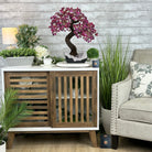 20" Tall Pink Agate Gemstone Tree w/ Amethyst base, 540 gems #5406PA-006 - Brazil GemsBrazil Gems20" Tall Pink Agate Gemstone Tree w/ Amethyst base, 540 gems #5406PA-006Gemstone Trees5406PA-006