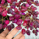 20" Tall Pink Agate Gemstone Tree w/ Amethyst base, 540 gems #5406PA-006 - Brazil GemsBrazil Gems20" Tall Pink Agate Gemstone Tree w/ Amethyst base, 540 gems #5406PA-006Gemstone Trees5406PA-006