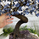 20" Tall Sodalite Gemstone Tree on an Amethyst base, 540 gems #5406SO-005 - Brazil GemsBrazil Gems20" Tall Sodalite Gemstone Tree on an Amethyst base, 540 gems #5406SO-005Gemstone Trees5406SO-005