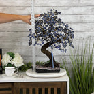 20" Tall Sodalite Gemstone Tree on an Amethyst base, 540 gems #5406SO-005 - Brazil GemsBrazil Gems20" Tall Sodalite Gemstone Tree on an Amethyst base, 540 gems #5406SO-005Gemstone Trees5406SO-005