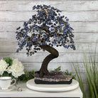 20" Tall Sodalite Gemstone Tree on an Amethyst base, 540 gems #5406SO-005 - Brazil GemsBrazil Gems20" Tall Sodalite Gemstone Tree on an Amethyst base, 540 gems #5406SO-005Gemstone Trees5406SO-005