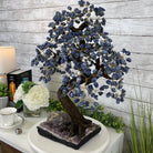 20" Tall Sodalite Gemstone Tree on an Amethyst base, 540 gems #5406SO-005 - Brazil GemsBrazil Gems20" Tall Sodalite Gemstone Tree on an Amethyst base, 540 gems #5406SO-005Gemstone Trees5406SO-005