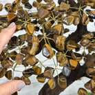 20" Tall Tiger's Eye Gemstone Tree on an Amethyst base, 540 gems #5406TE-001 - Brazil GemsBrazil Gems20" Tall Tiger's Eye Gemstone Tree on an Amethyst base, 540 gems #5406TE-001Gemstone Trees5406TE-001