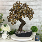 20" Tall Tiger's Eye Gemstone Tree on an Amethyst base, 540 gems #5406TE-001 - Brazil GemsBrazil Gems20" Tall Tiger's Eye Gemstone Tree on an Amethyst base, 540 gems #5406TE-001Gemstone Trees5406TE-001