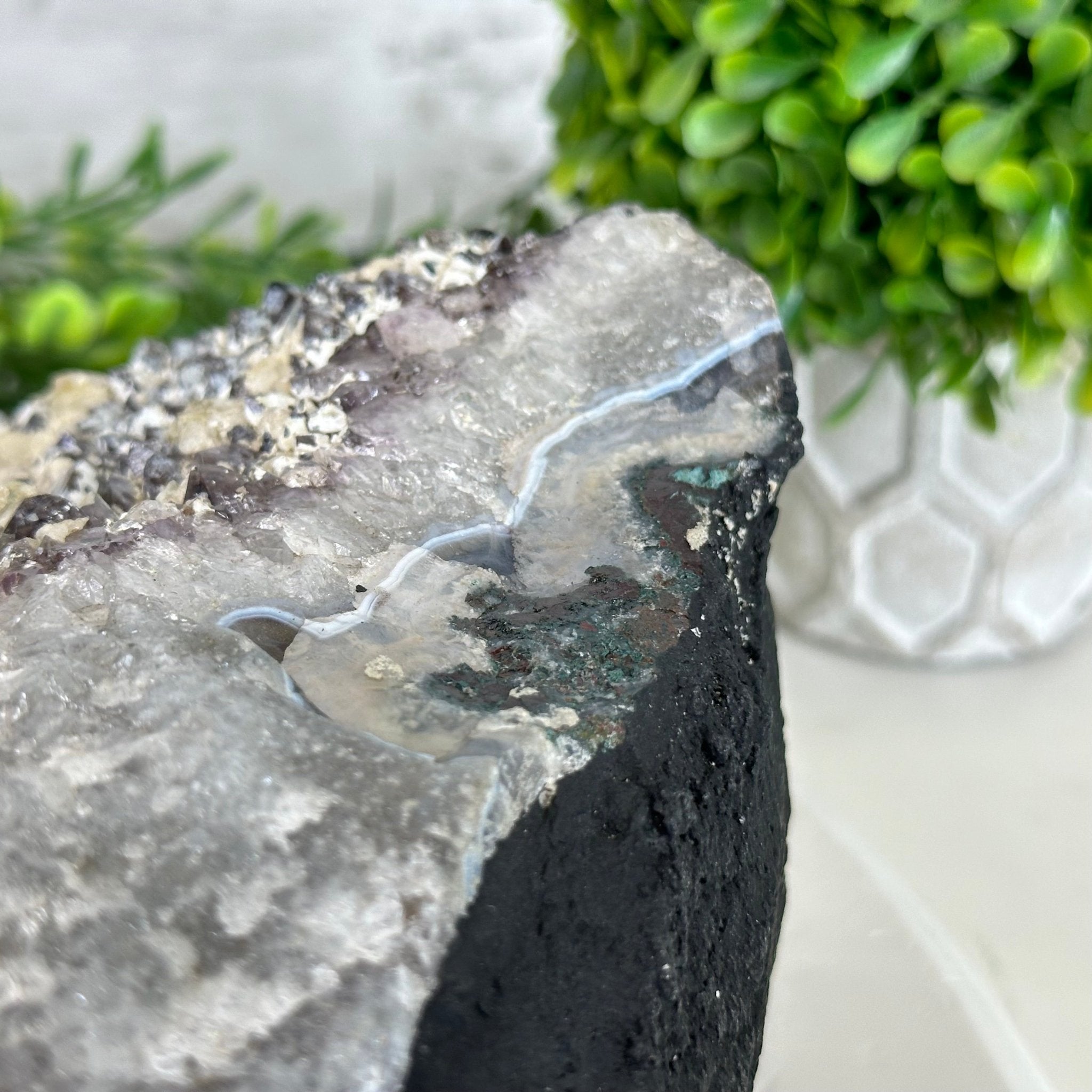20" Tall Tiger's Eye Gemstone Tree on an Amethyst base, 540 gems #5406TE-001 - Brazil GemsBrazil Gems20" Tall Tiger's Eye Gemstone Tree on an Amethyst base, 540 gems #5406TE-001Gemstone Trees5406TE-001