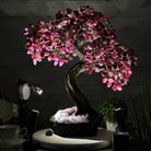 21" Tall Pink Agate Gemstone Tree w/ Amethyst base, 540 gems #5406PA-007 - Brazil GemsBrazil Gems21" Tall Pink Agate Gemstone Tree w/ Amethyst base, 540 gems #5406PA-007Gemstone Trees5406PA-007