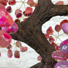 21" Tall Pink Agate Gemstone Tree w/ Amethyst base, 540 gems #5406PA-007 - Brazil GemsBrazil Gems21" Tall Pink Agate Gemstone Tree w/ Amethyst base, 540 gems #5406PA-007Gemstone Trees5406PA-007