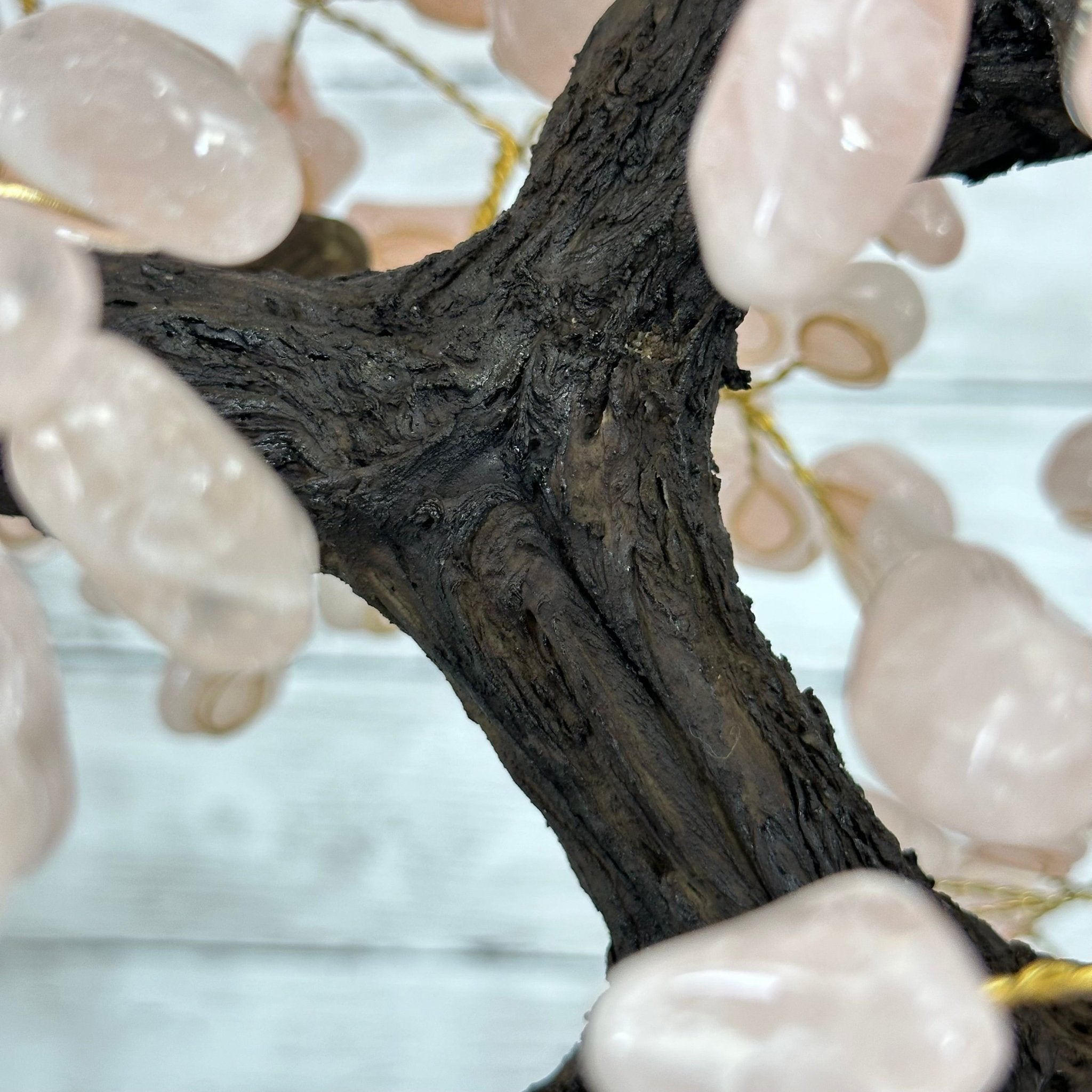 21" Tall Rose Quartz Gemstone Tree on an Amethyst base, 540 gems #5406RQ-015 - Brazil GemsBrazil Gems21" Tall Rose Quartz Gemstone Tree on an Amethyst base, 540 gems #5406RQ-015Gemstone Trees5406RQ-015