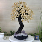 21.75" Tall Citrine Gemstone Tree on an Amethyst Base, 540 gems #5406CI - 022 - Brazil GemsBrazil Gems21.75" Tall Citrine Gemstone Tree on an Amethyst Base, 540 gems #5406CI - 022Gemstone Trees5406CI - 022
