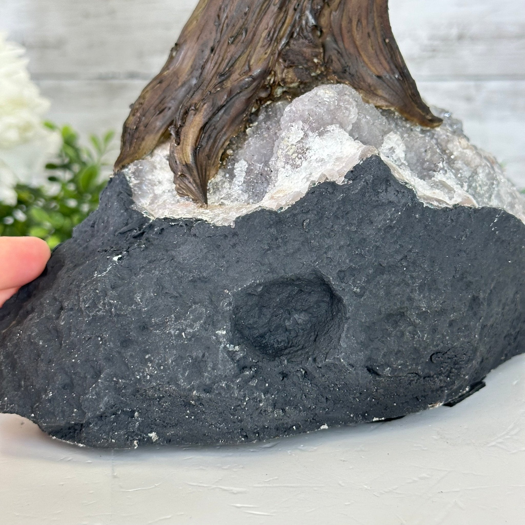 22" Tall Sodalite Gemstone Tree w/ Amethyst base, 540 gems #5406SO-008 - Brazil GemsBrazil Gems22" Tall Sodalite Gemstone Tree w/ Amethyst base, 540 gems #5406SO-008Gemstone Trees5406SO-008