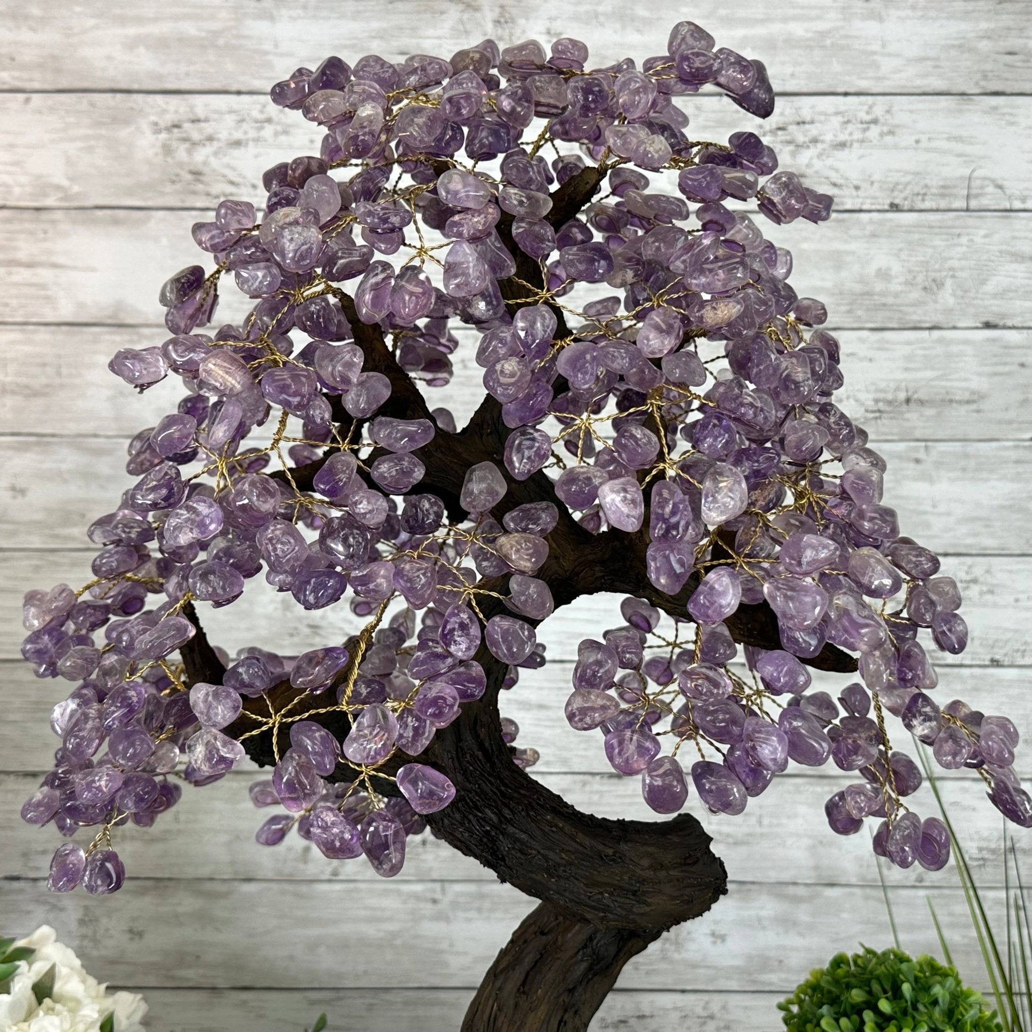 25" Tall Large Amethyst Gemstone Tree on an Amethyst Base, 720 gems #5407AM-035 - Brazil GemsBrazil Gems25" Tall Large Amethyst Gemstone Tree on an Amethyst Base, 720 gems #5407AM-035Gemstone Trees5407AM-035