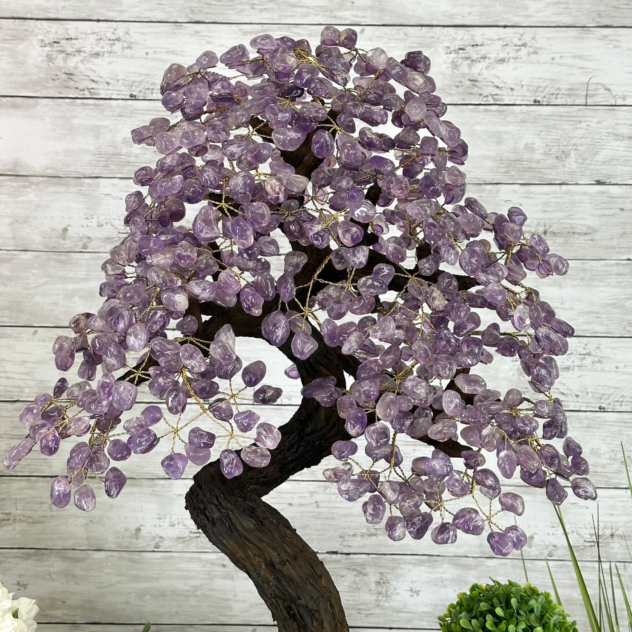 25" Tall Large Amethyst Gemstone Tree on an Amethyst Base, 720 gems #5407AM-035 - Brazil GemsBrazil Gems25" Tall Large Amethyst Gemstone Tree on an Amethyst Base, 720 gems #5407AM-035Gemstone Trees5407AM-035