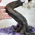 25" Tall Large Clear Quartz Gemstone Tree on an Amethyst Base, 720 gems #5407CQ - 009 - Brazil GemsBrazil Gems25" Tall Large Clear Quartz Gemstone Tree on an Amethyst Base, 720 gems #5407CQ - 009Gemstone Trees5407CQ - 009