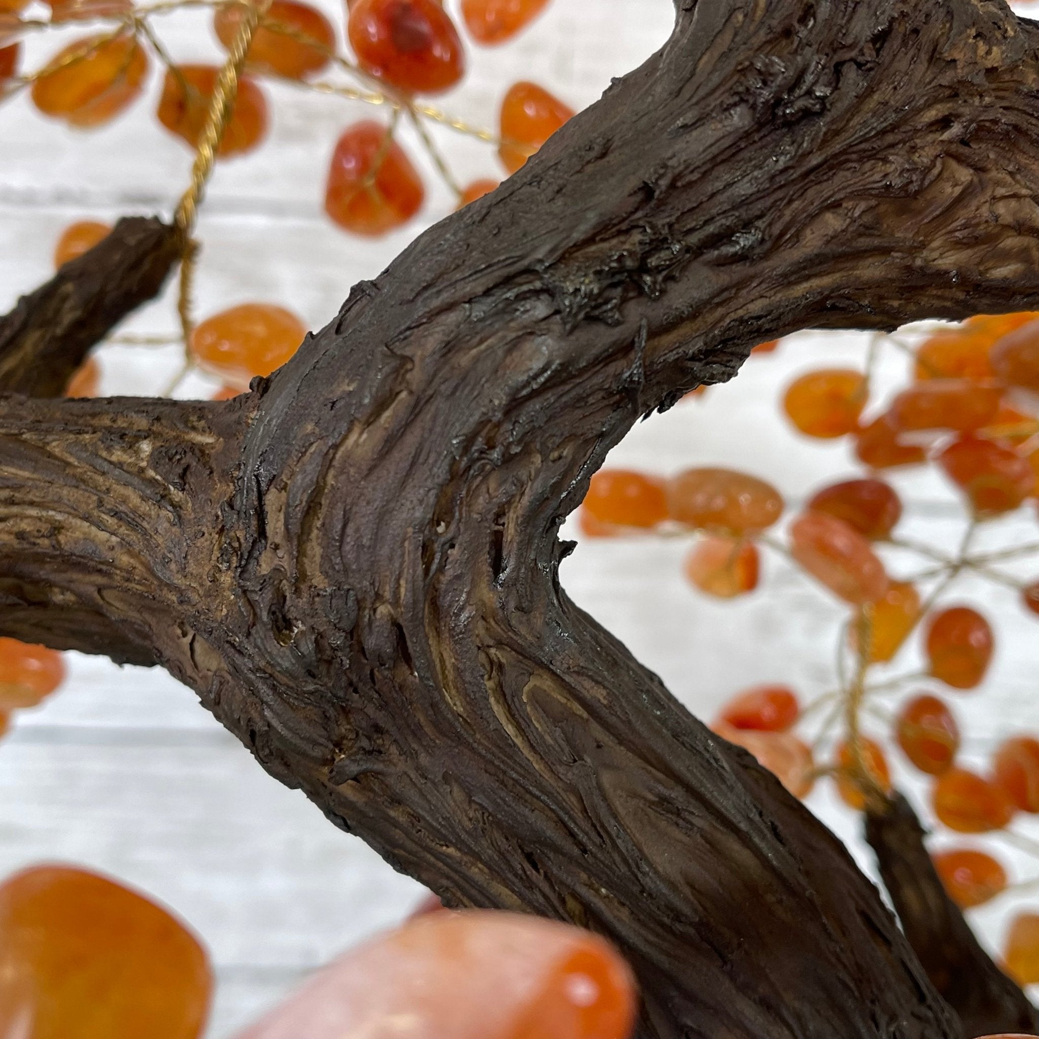 25" Tall Large Handmade Carnelian Gemstone Tree on an Amethyst Base, 720 gems #5407CA-003 by Brazil Gems - Brazil GemsBrazil Gems25" Tall Large Handmade Carnelian Gemstone Tree on an Amethyst Base, 720 gems #5407CA-003 by Brazil GemsGemstone Trees5407CA-003