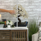 25" Tall Large Handmade Clear Quartz Gemstone Tree on an Amethyst Base, 720 gems #5407CQ-006 by Brazil Gems - Brazil GemsBrazil Gems25" Tall Large Handmade Clear Quartz Gemstone Tree on an Amethyst Base, 720 gems #5407CQ-006 by Brazil GemsGemstone Trees5407CQ-006