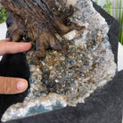 25" Tall Large Handmade Clear Quartz Gemstone Tree on an Amethyst Base, 720 gems #5407CQ-006 by Brazil Gems - Brazil GemsBrazil Gems25" Tall Large Handmade Clear Quartz Gemstone Tree on an Amethyst Base, 720 gems #5407CQ-006 by Brazil GemsGemstone Trees5407CQ-006