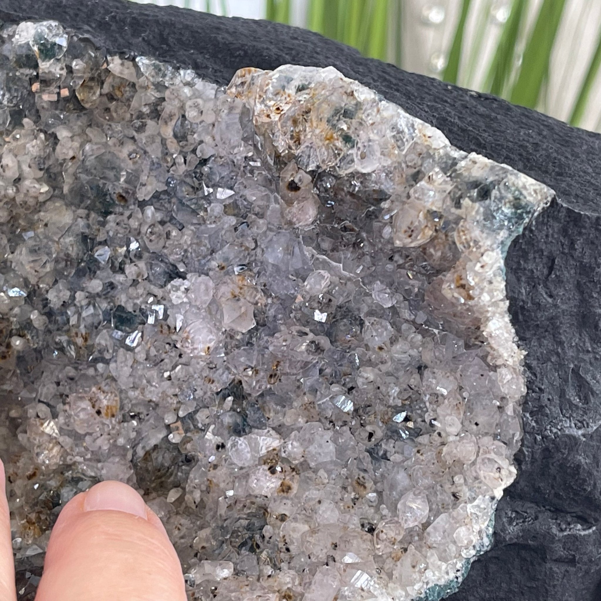 25" Tall Large Handmade Clear Quartz Gemstone Tree on an Amethyst Base, 720 gems #5407CQ-006 by Brazil Gems - Brazil GemsBrazil Gems25" Tall Large Handmade Clear Quartz Gemstone Tree on an Amethyst Base, 720 gems #5407CQ-006 by Brazil GemsGemstone Trees5407CQ-006