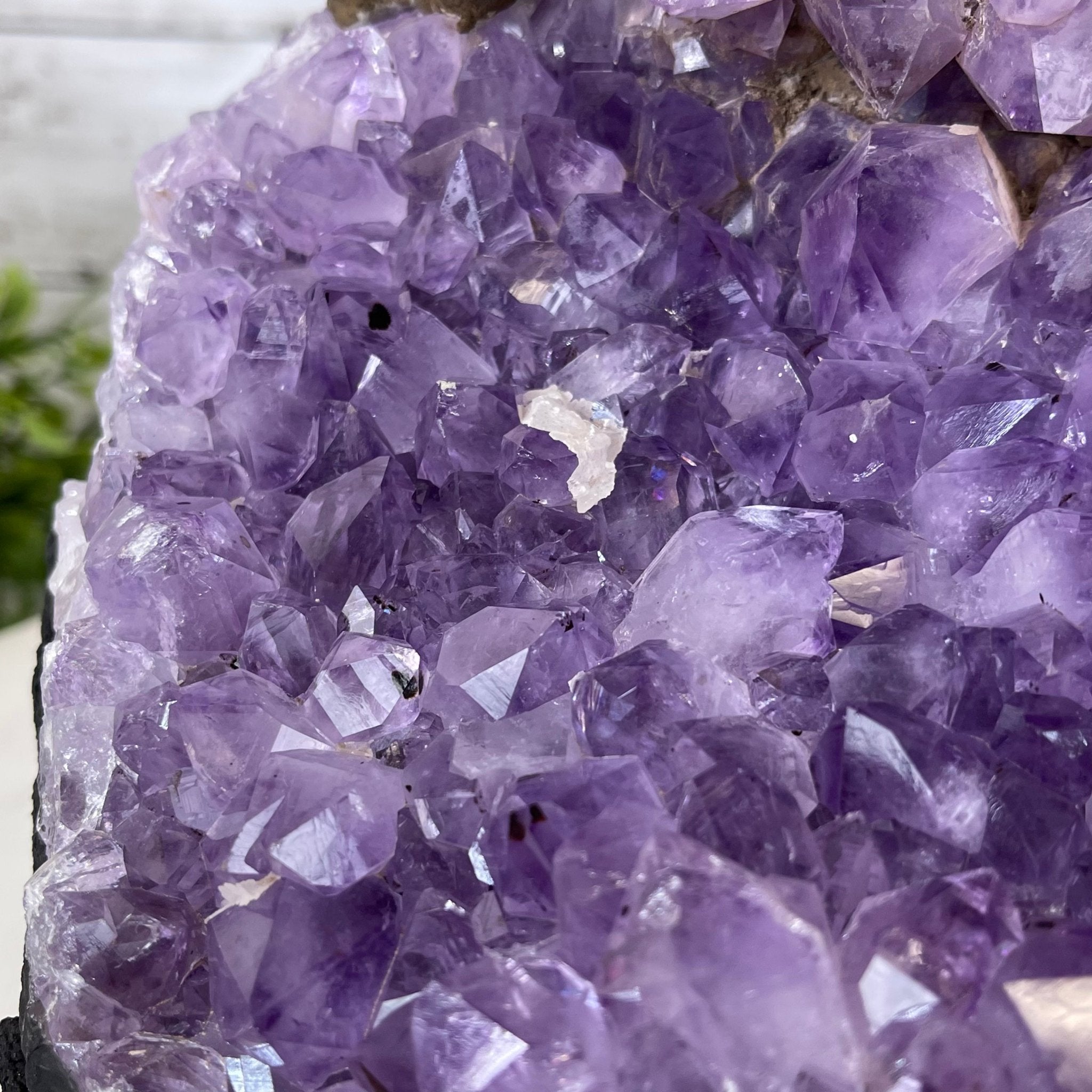 25" Tall Large Handmade Tiger's Eye Gemstone Tree on an Amethyst Base, 720 gems #5407TE-002 by Brazil Gems - Brazil GemsBrazil Gems25" Tall Large Handmade Tiger's Eye Gemstone Tree on an Amethyst Base, 720 gems #5407TE-002 by Brazil GemsGemstone Trees5407TE-002
