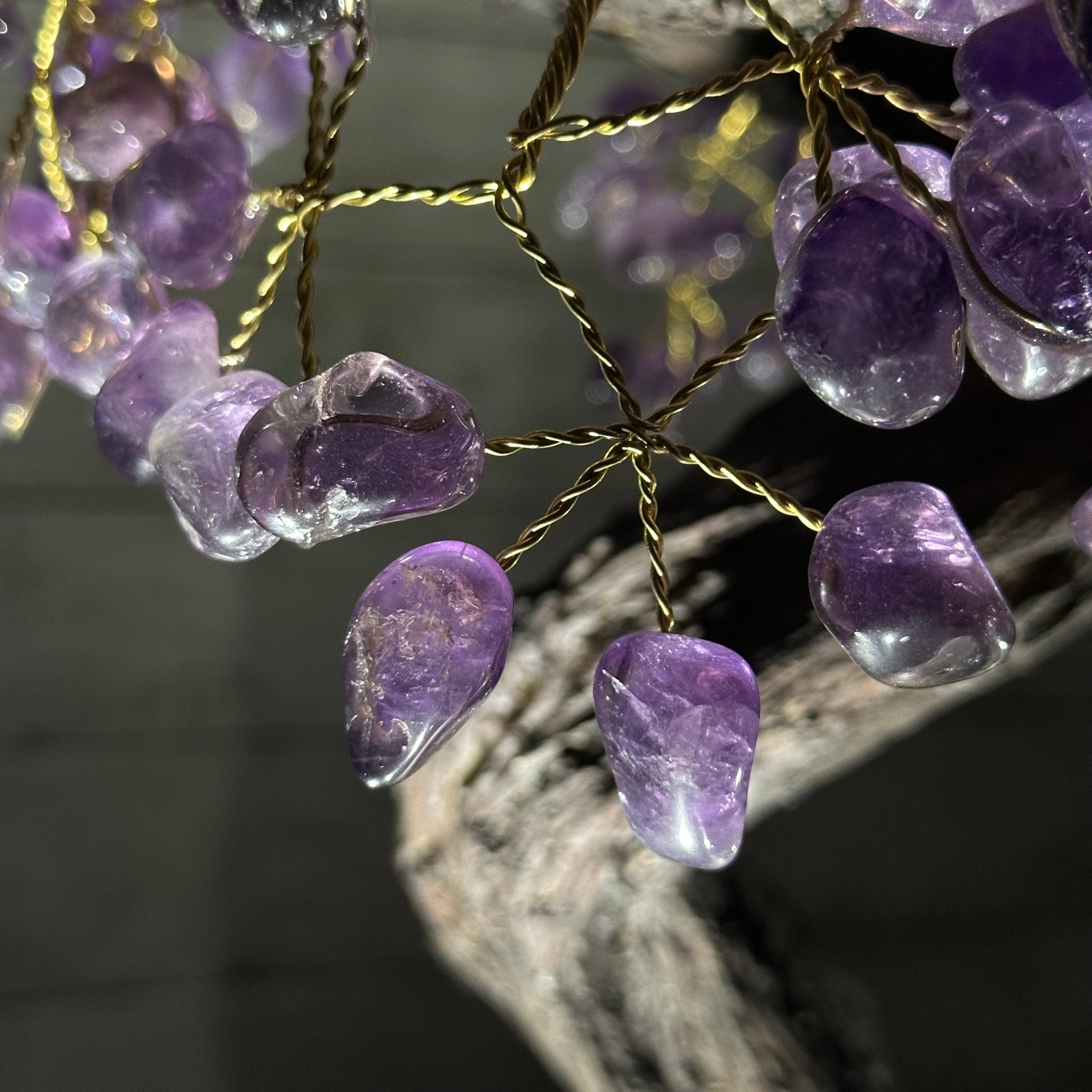 25" Tall Special Amethyst Gemstone Tree w/ Amethyst base, 600 Gems #5459AMMQ-001 - Brazil GemsBrazil Gems25" Tall Special Amethyst Gemstone Tree w/ Amethyst base, 600 Gems #5459AMMQ-001Gemstone Trees5459AMMQ-001