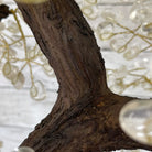 33" Tall Special Clear Quartz Gemstone Tree w/ Amethyst base, 960 Gems, Handmade #5431CQ-001 by Brazil Gems - Brazil GemsBrazil Gems33" Tall Special Clear Quartz Gemstone Tree w/ Amethyst base, 960 Gems, Handmade #5431CQ-001 by Brazil GemsGemstone Trees5431CQ-001