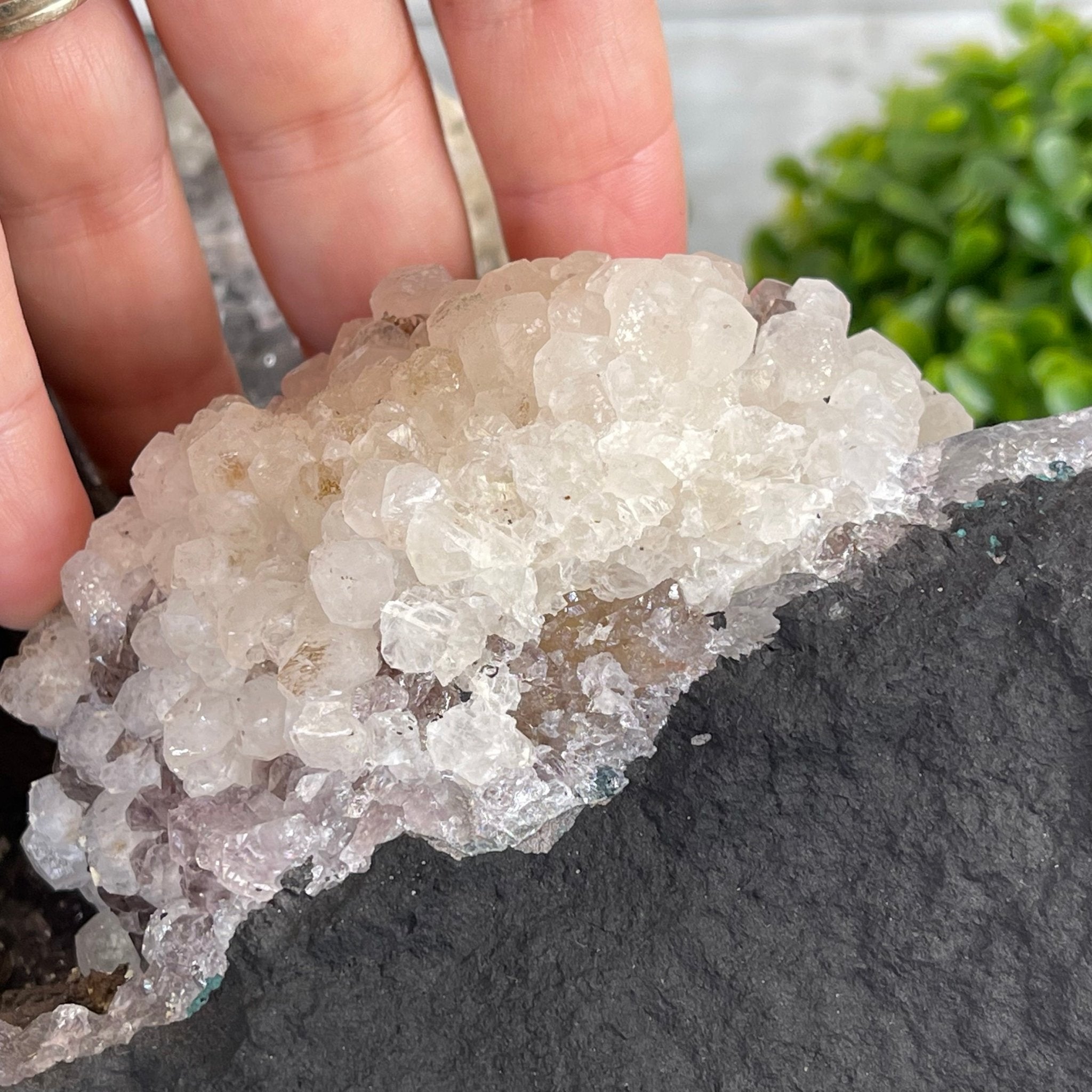 33" Tall Special Clear Quartz Gemstone Tree w/ Amethyst base, 960 Gems, Handmade #5431CQ-001 by Brazil Gems - Brazil GemsBrazil Gems33" Tall Special Clear Quartz Gemstone Tree w/ Amethyst base, 960 Gems, Handmade #5431CQ-001 by Brazil GemsGemstone Trees5431CQ-001