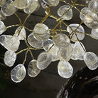 33" Tall Special Clear Quartz Gemstone Tree w/ Amethyst base, 960 Gems, Handmade #5431CQ-001 by Brazil Gems - Brazil GemsBrazil Gems33" Tall Special Clear Quartz Gemstone Tree w/ Amethyst base, 960 Gems, Handmade #5431CQ-001 by Brazil GemsGemstone Trees5431CQ-001