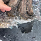 33" Tall Special Clear Quartz Gemstone Tree w/ Amethyst base, 960 Gems, Handmade #5431CQ-001 by Brazil Gems - Brazil GemsBrazil Gems33" Tall Special Clear Quartz Gemstone Tree w/ Amethyst base, 960 Gems, Handmade #5431CQ-001 by Brazil GemsGemstone Trees5431CQ-001