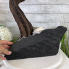 33" Tall Special Clear Quartz Gemstone Tree w/ Amethyst base, 960 Gems, Handmade #5431CQ-001 by Brazil Gems - Brazil GemsBrazil Gems33" Tall Special Clear Quartz Gemstone Tree w/ Amethyst base, 960 Gems, Handmade #5431CQ-001 by Brazil GemsGemstone Trees5431CQ-001