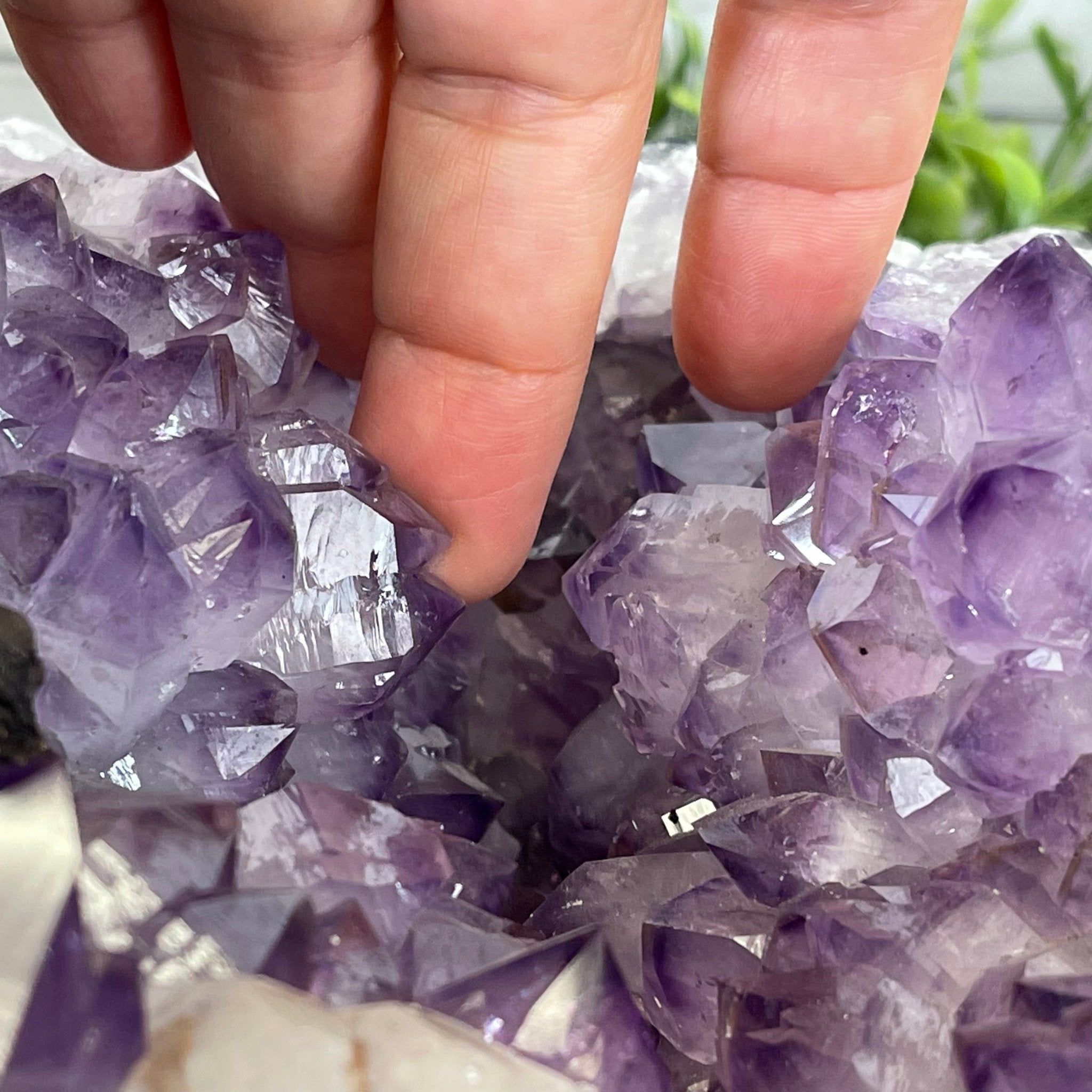 33" Tall Special Rose Quartz Gemstone Tree w/ Amethyst base, 990 Gems, Handmade #5432RQ-001 by Brazil Gems - Brazil GemsBrazil Gems33" Tall Special Rose Quartz Gemstone Tree w/ Amethyst base, 990 Gems, Handmade #5432RQ-001 by Brazil GemsGemstone Trees5432RQ-001