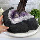 33" Tall Special Rose Quartz Gemstone Tree w/ Amethyst base, 990 Gems, Handmade #5432RQ-001 by Brazil Gems - Brazil GemsBrazil Gems33" Tall Special Rose Quartz Gemstone Tree w/ Amethyst base, 990 Gems, Handmade #5432RQ-001 by Brazil GemsGemstone Trees5432RQ-001