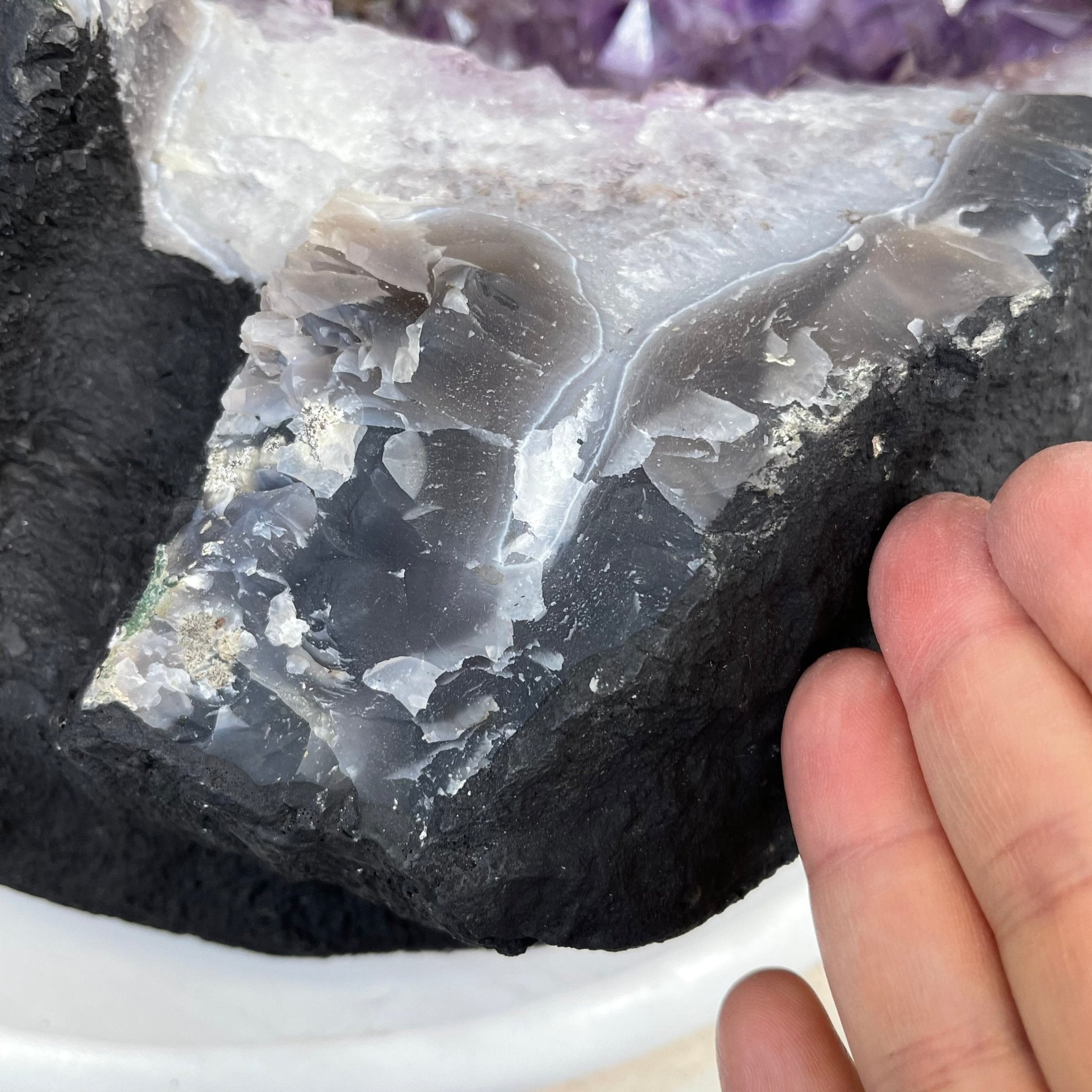 43" Tall Special Amethyst Gemstone Tree w/ Amethyst base, 1140 Gems, Handmade Model #5440AM-001 by Brazil Gems - Brazil GemsBrazil Gems43" Tall Special Amethyst Gemstone Tree w/ Amethyst base, 1140 Gems, Handmade Model #5440AM-001 by Brazil GemsGemstone Trees5440AM-001