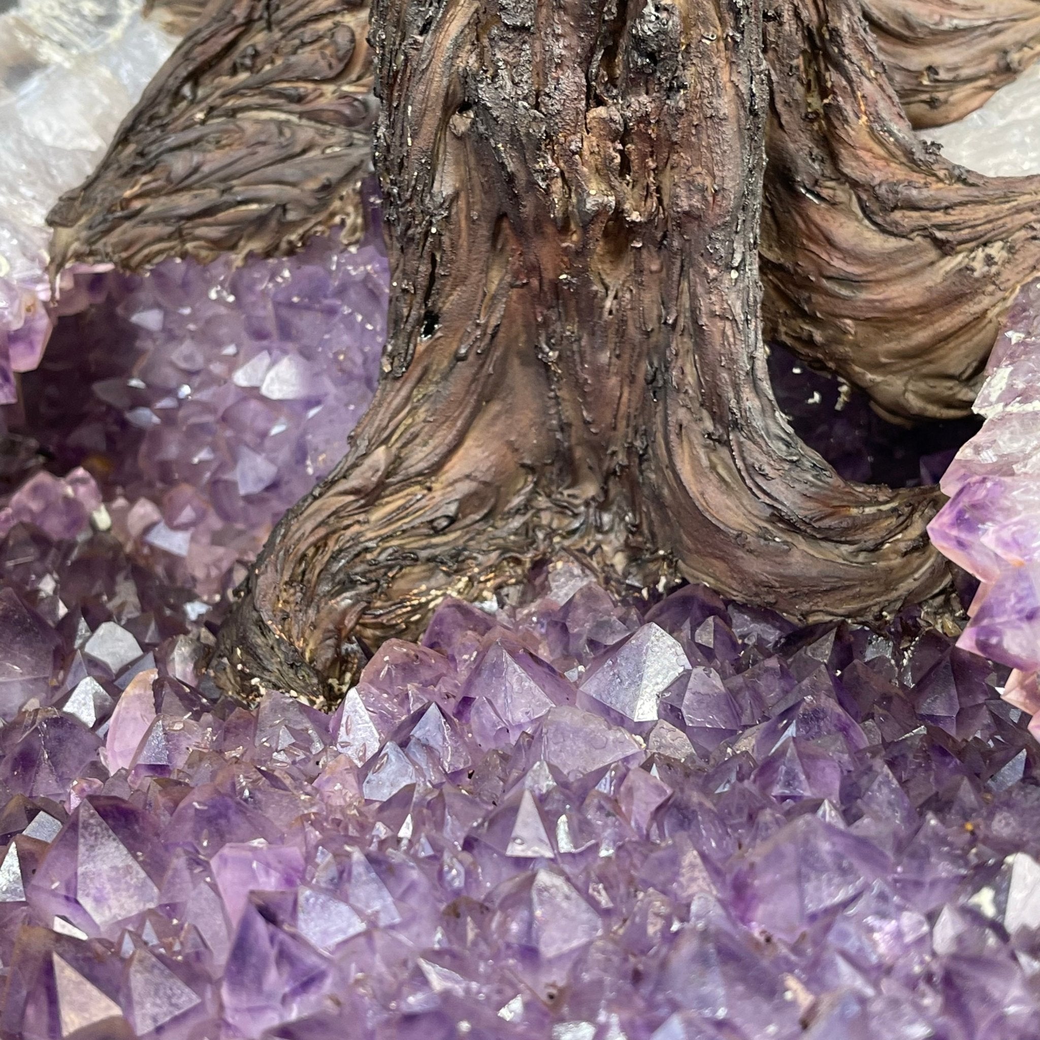 43" Tall Special Amethyst Gemstone Tree w/ Amethyst base, 1140 Gems, Handmade Model #5440AM-001 by Brazil Gems - Brazil GemsBrazil Gems43" Tall Special Amethyst Gemstone Tree w/ Amethyst base, 1140 Gems, Handmade Model #5440AM-001 by Brazil GemsGemstone Trees5440AM-001