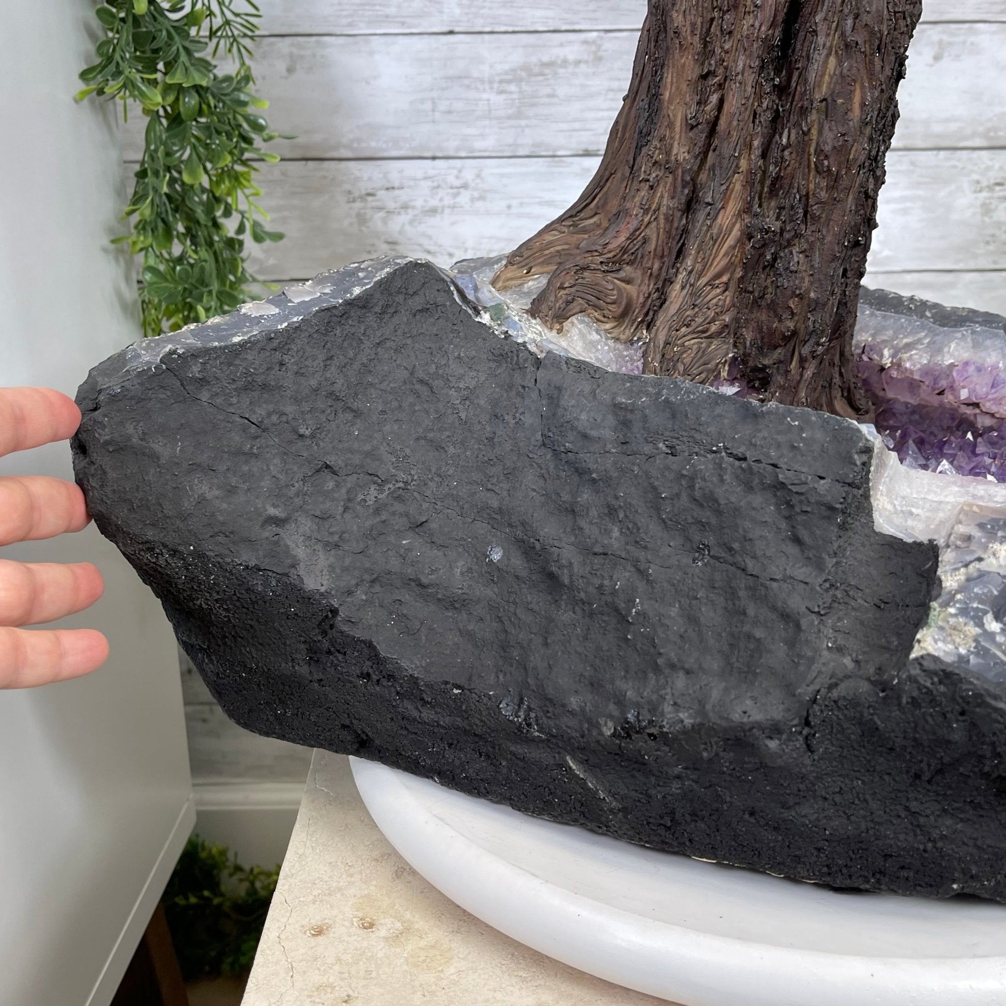 43" Tall Special Amethyst Gemstone Tree w/ Amethyst base, 1140 Gems, Handmade Model #5440AM-001 by Brazil Gems - Brazil GemsBrazil Gems43" Tall Special Amethyst Gemstone Tree w/ Amethyst base, 1140 Gems, Handmade Model #5440AM-001 by Brazil GemsGemstone Trees5440AM-001