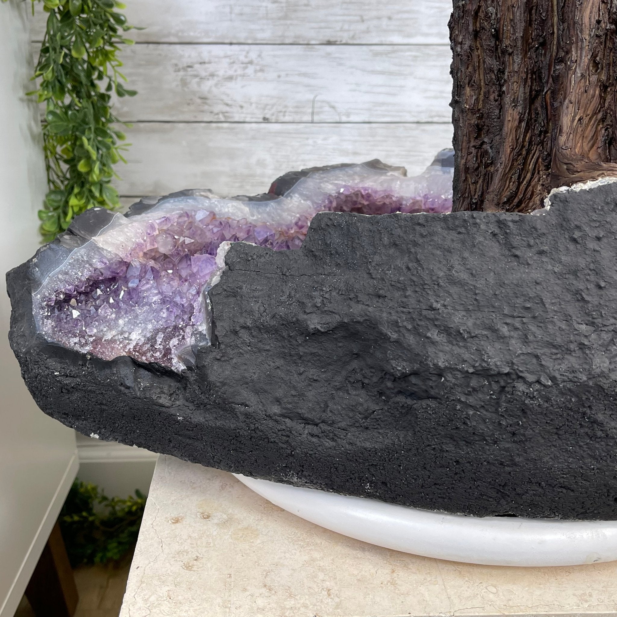 43" Tall Special Amethyst Gemstone Tree w/ Amethyst base, 1140 Gems, Handmade Model #5440AM-001 by Brazil Gems - Brazil GemsBrazil Gems43" Tall Special Amethyst Gemstone Tree w/ Amethyst base, 1140 Gems, Handmade Model #5440AM-001 by Brazil GemsGemstone Trees5440AM-001