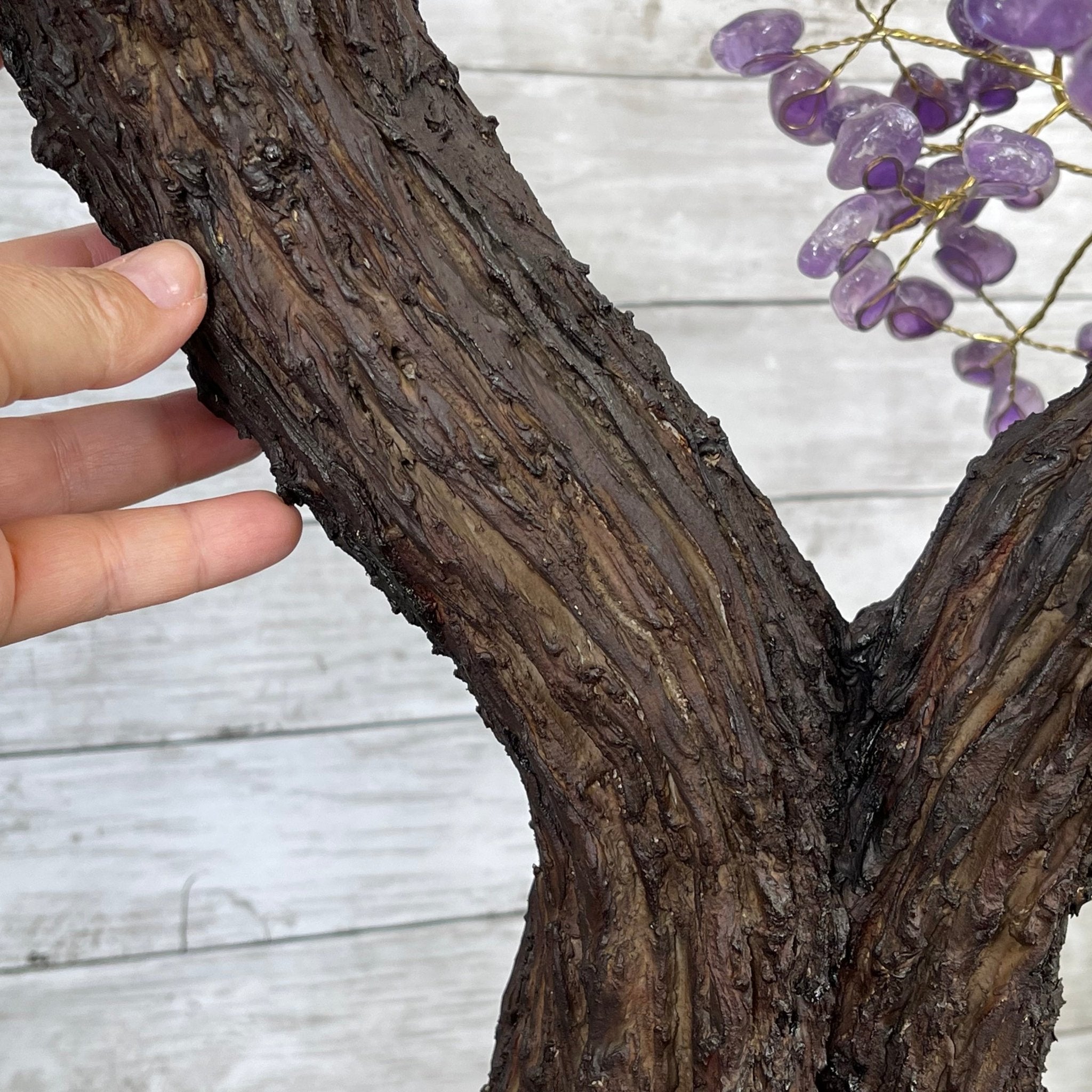 43" Tall Special Amethyst Gemstone Tree w/ Amethyst base, 1140 Gems, Handmade Model #5440AM-001 by Brazil Gems - Brazil GemsBrazil Gems43" Tall Special Amethyst Gemstone Tree w/ Amethyst base, 1140 Gems, Handmade Model #5440AM-001 by Brazil GemsGemstone Trees5440AM-001