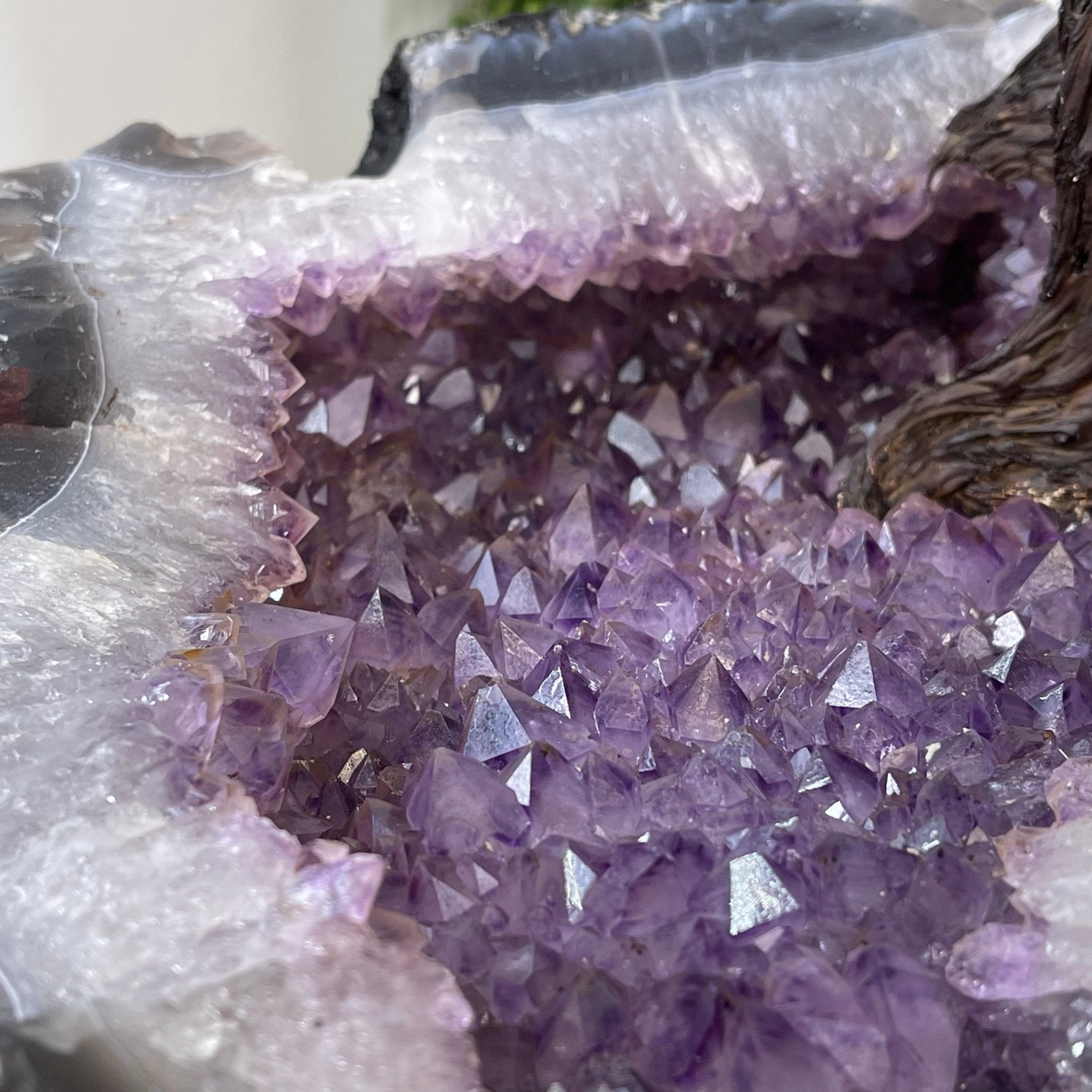 43" Tall Special Amethyst Gemstone Tree w/ Amethyst base, 1140 Gems, Handmade Model #5440AM-001 by Brazil Gems - Brazil GemsBrazil Gems43" Tall Special Amethyst Gemstone Tree w/ Amethyst base, 1140 Gems, Handmade Model #5440AM-001 by Brazil GemsGemstone Trees5440AM-001